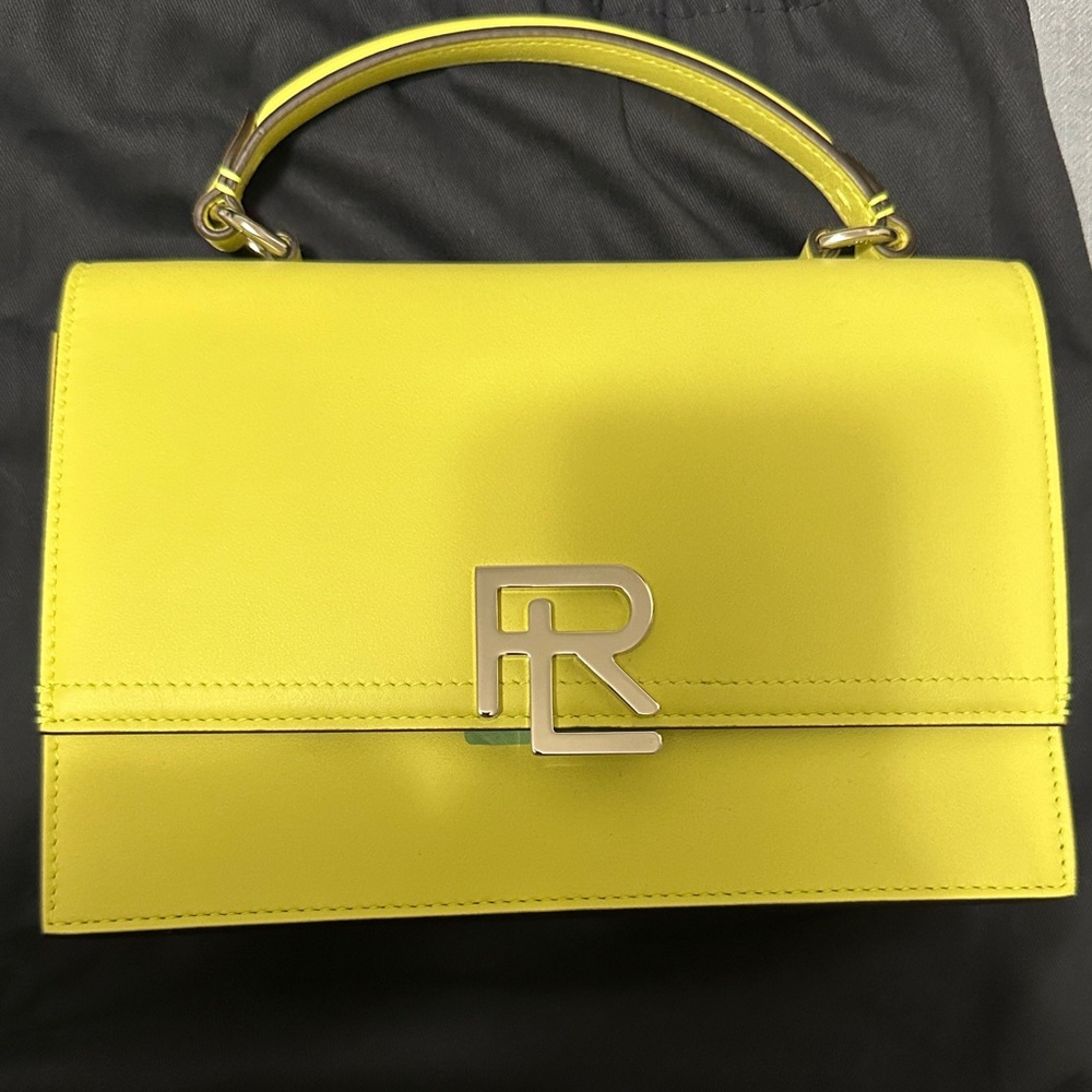 Ralph Lauren Vibrant Yellow Satchel